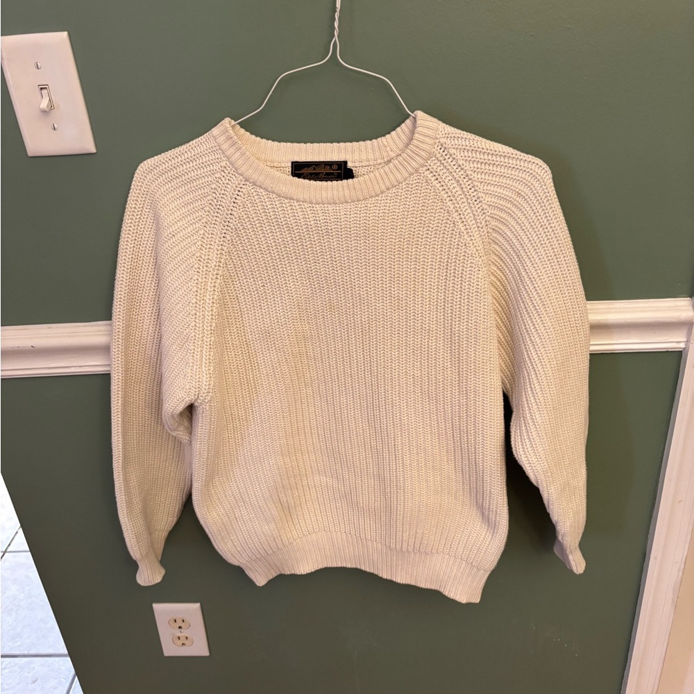 Classic White Women's Sweater
